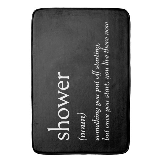 Woordenboekdefinitie voor DOUCHE Badmat (Voorkant Verticaal)