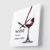 Woordenboek's Definition of WINE Vierkante Klok (Hoek)