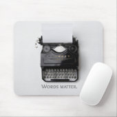 Woordenschrijfmachine Muismat (Met muis)