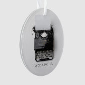 Woordenschrijfmachine Ornament (voorkant)