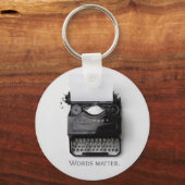 Woordenschrijfmachine Sleutelhanger (Voorkant)