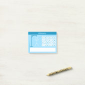 Woordspel Kremala (Hangman) Post-it® Notes (Op bureau)