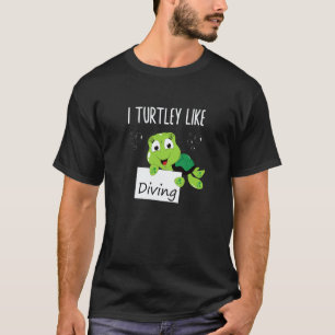 Woordspeling Ik Duiik Heel Graag Duikduiker Schild T-shirt