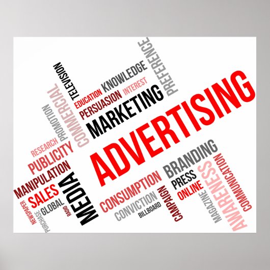 woordwolk - adverteren poster (Voorkant)