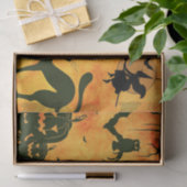 Woordy Halloween Patroondepagina Tissuepapier (Geschenk)