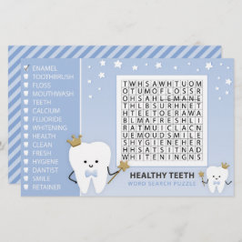 Woordzoekpuzzel. Spel voor het Feest van de Eerste