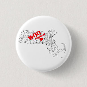 WOOSamen Pin Ronde Button 3,2 Cm