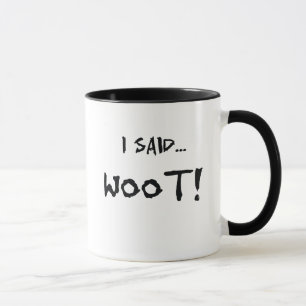 Woot - tasse codée en binaire