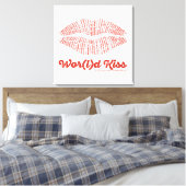 Wor(l)d Embaucher la toile Imprimer (Insitu(Chambre))