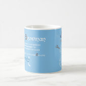 Wor(l)d Snowman Mug (Centre)
