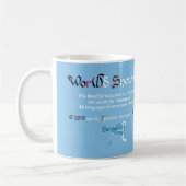 Wor(l)d Snowman Mug (Gauche)