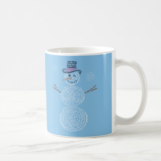 Wor(l)d Snowman Mug (Droite)