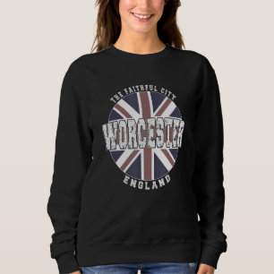 Worcester Engeland Vintage Engelse vlag Trui