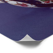 Worcester koffiepot, versierd met vogels poster (Hoek)