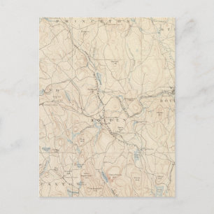 Worcester, Massachusetts Briefkaart