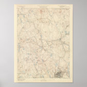 Worcester, Massachusetts Poster (Voorkant)