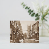 worcester UK 1927 sépia carte postale (Debout devant)