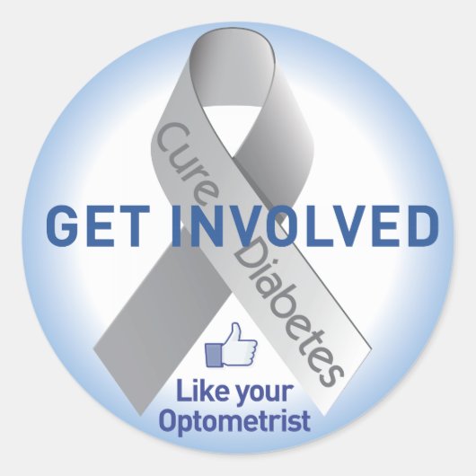 Word actief bij Diabetes Sticker (Voorkant)