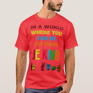 Word Amerikaanse gebarentaal 2 T-shirt
