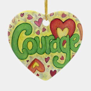 Word Art aangepaste feestdagen stimuleren Gift Orn Keramisch Ornament