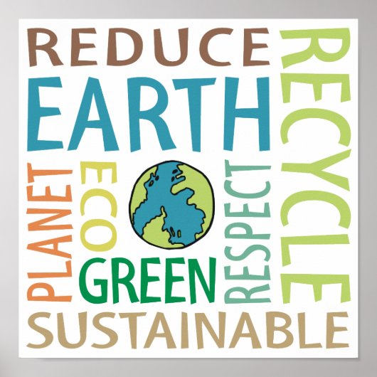 Word Art Poster (Voorkant)