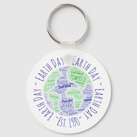 Word Art Sleutelhanger (Voorkant)