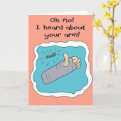 Word beter goed het spoedig Gebroken Wenskaart van Kaart (Gele Bloem)