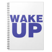 Word Blauwe wakker Notitieboek (Voorkant)