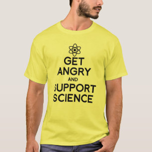 WORD BOOS EN ONDERSTEUN WETENSCHAP T-SHIRT