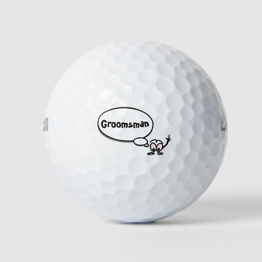 Word Bubble golfballen (Voorkant)