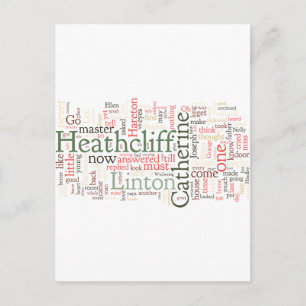 Word Cloud Briefkaart