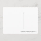 Word Cloud ID261 voor borstkanker Briefkaart (Achterkant)