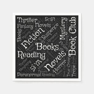 Word Cloud over boeken Servet