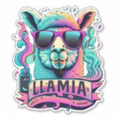 Word creatief met Llama-Theme Stickers (Voorkant)