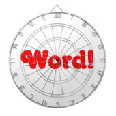 Word! Dartbord (Voorkant)