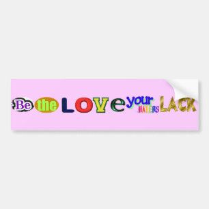 Word de Love Bumpersticker