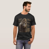 word een gorilla kampioen vandaag!!!!!!!!! t-shirt (Voorkant volledig)