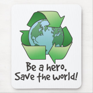Word een Hero, Recyclen Mousepad Muismat