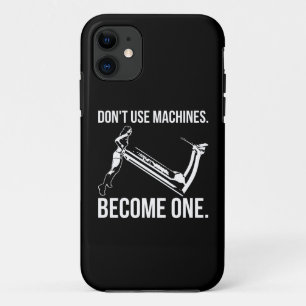 Word een machine, sterk meisje dat loopband opheft iPhone 11 hoesje