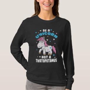 Word een unicorn Funny Novelty T-shirt