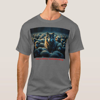 Word een wolf t-shirt