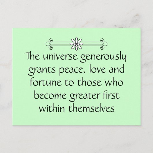 Word eerst groter briefkaart (Voorkant)