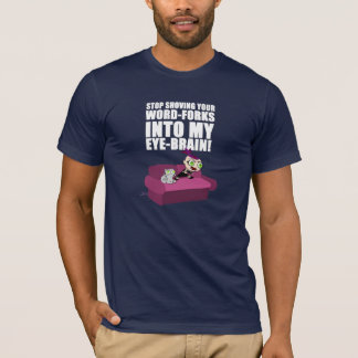 Word Forks Chibi Foamy en Germaine Shirt