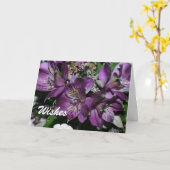 WORD GOED DE WENSKAARTEN VAN WENSEN KAART (Gele Bloem)