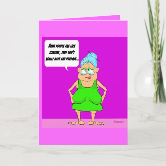 Word goed Gladys Kaart (Voorkant)