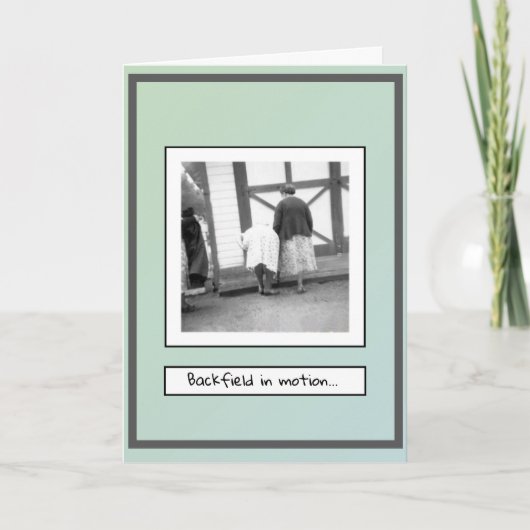 Word goed grappig kaart (Voorkant)