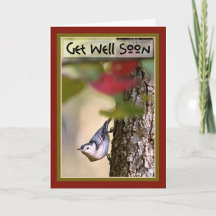 Word goed - Nuthatch Wenskaart Kaart