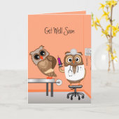 Word goed spoedig kaart (Gele Bloem)