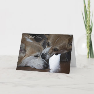 Word goed spoedig Wenskaart Kaart