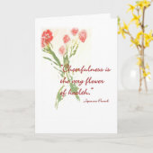 Word goed spoedig Wenskaart Kaart (Gele Bloem)